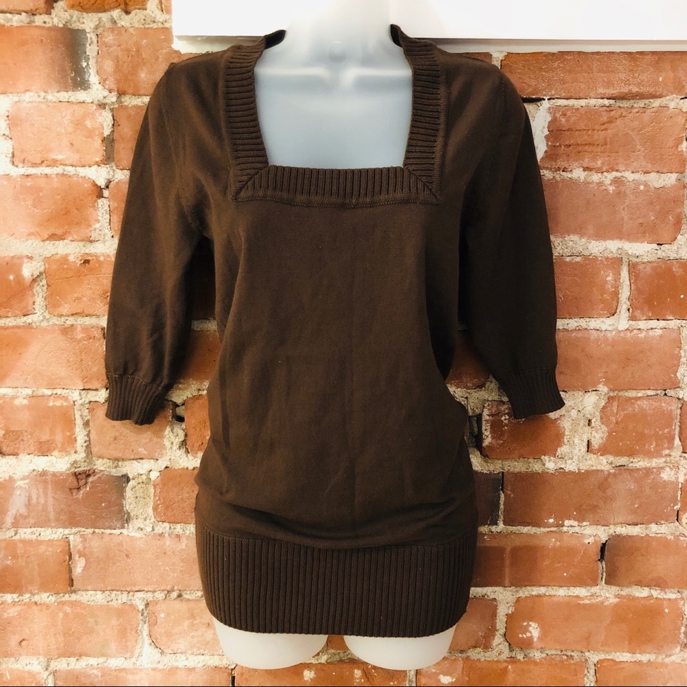 Soft 3/4 Sleeve Sweater